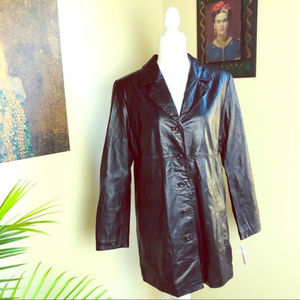 NEW!! Croft & Barrow Leather Jacket